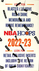 2022 2023 Panini HOOPS Basketball Blaster Box of Packs (90 Cards) with Possible Exclusive Inserts including Rise and Shine Memorabilia Cards