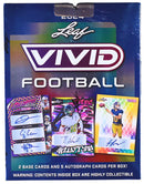2024 Leaf Vivid Football Hobby Trading Card Box 5 Autographs