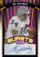 2024 Leaf Vivid Football Hobby Trading Card Box 5 Autographs